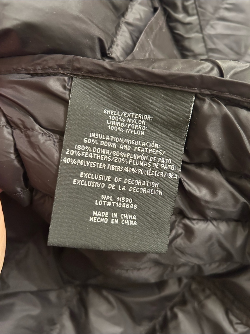 Heatkeep Lightweight Puffer Jacket - Black - Picture 4 of 4